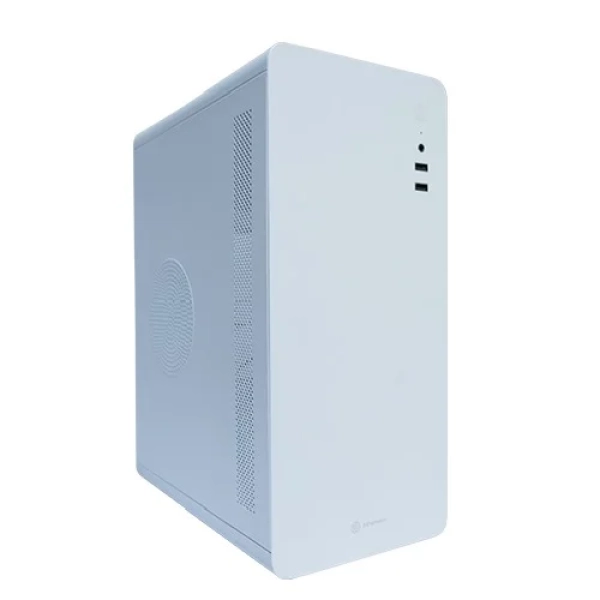 Revenger ECO 200-3F Mini Tower Micro-ATX Casing With PSU (White)
